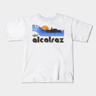 Visit Alcatraz Prison Retro Tourist Souvenir Kids T-Shirt